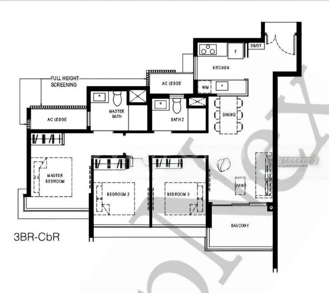 3 Bed Condo for Rent in  Normanton Park - Image 5